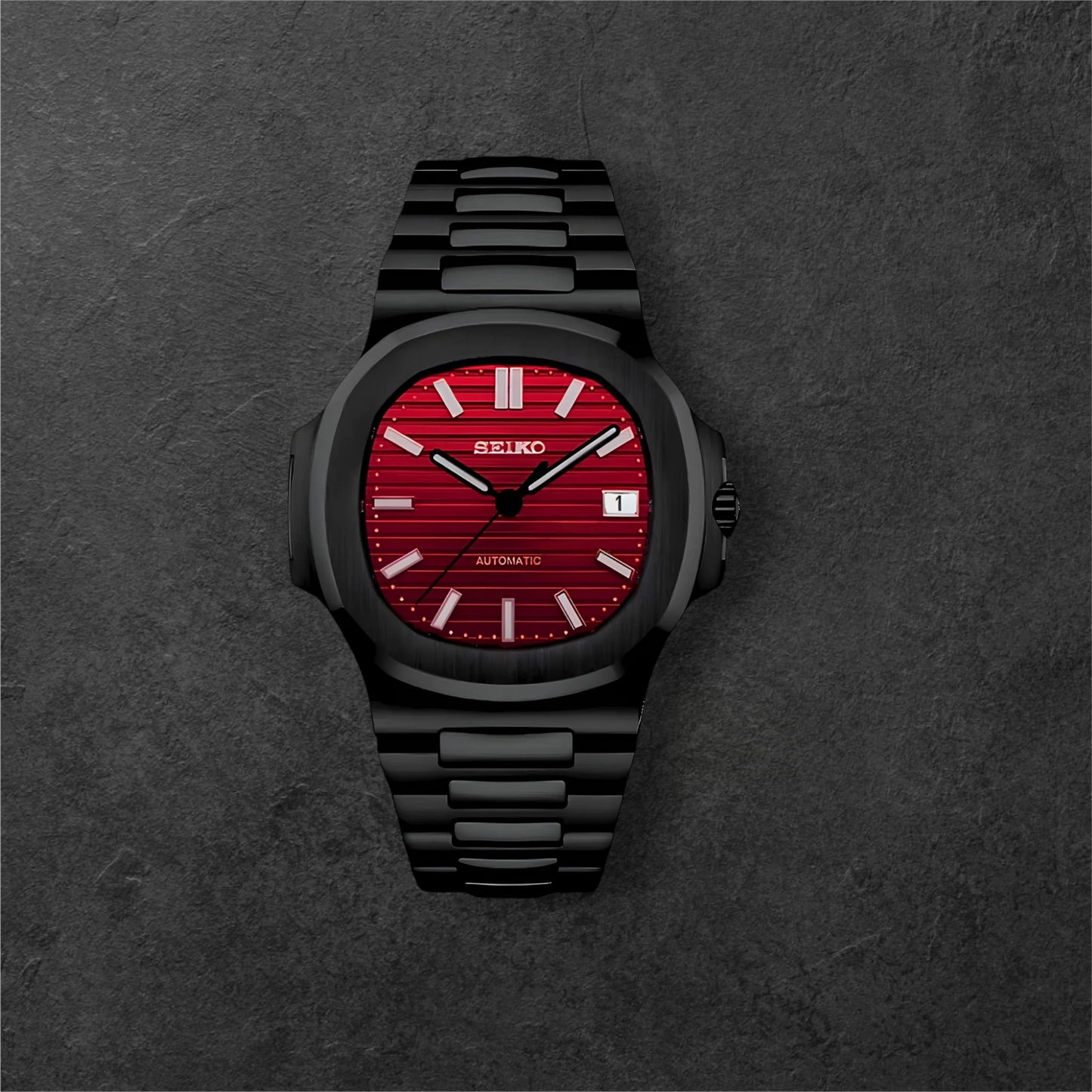 S NAUTIKO BLACK & RED