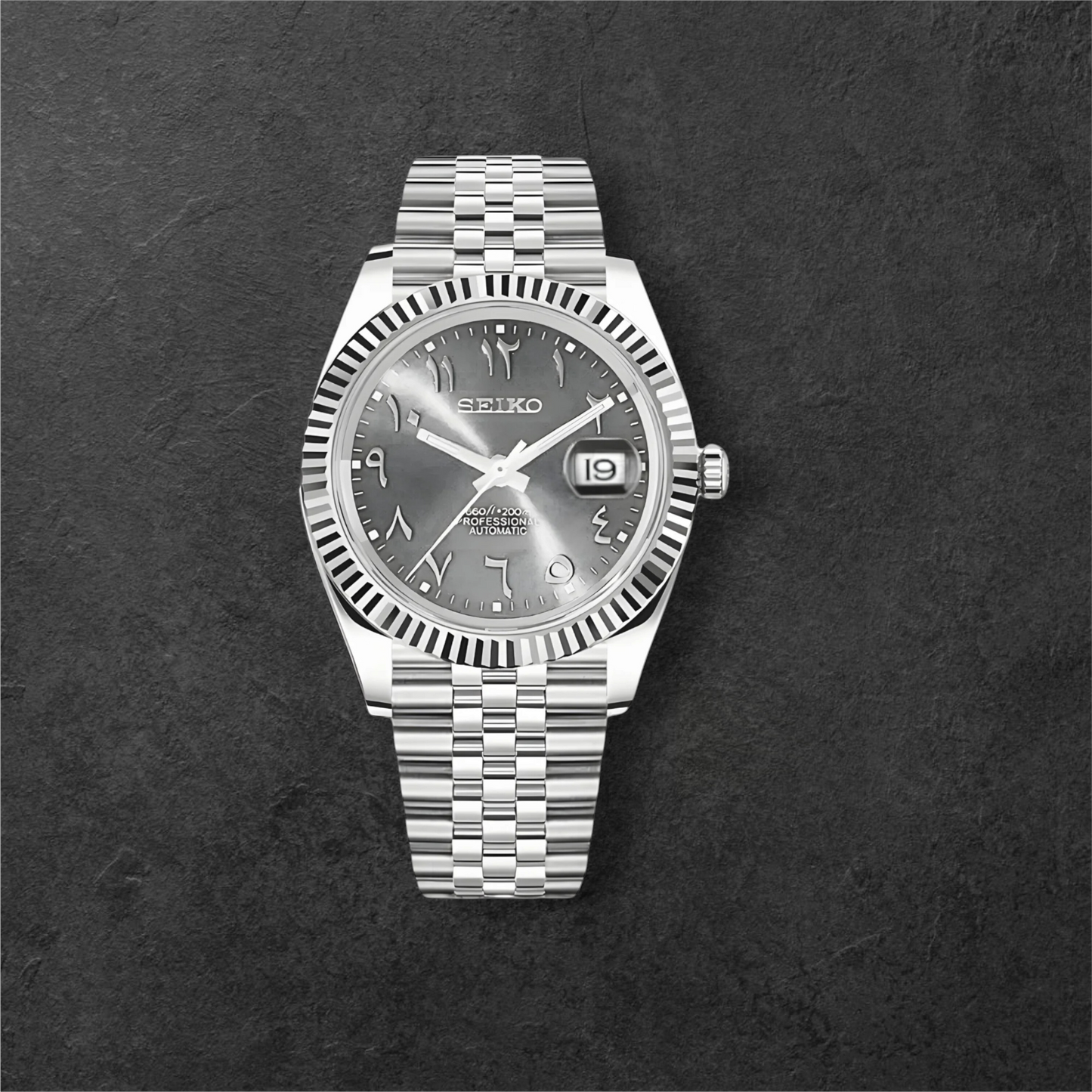 S JUST SILVER & ARABIC GREY