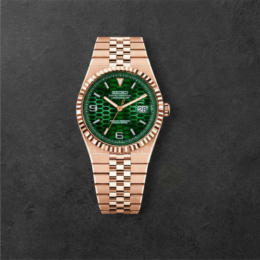 S LAND-DWELLER ROSE GOLD & GREEN