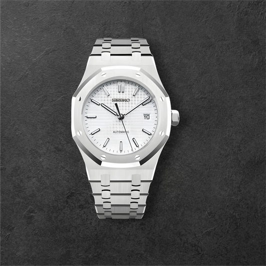 S ROYAL OAK SILVER & WHITE