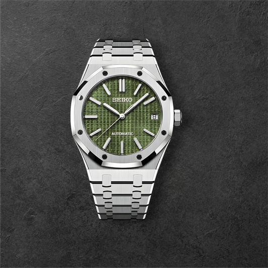 S ROYAL OAK SILVER & GREEN