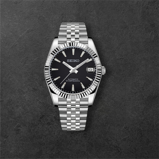 S JUST SILVER & BLACK