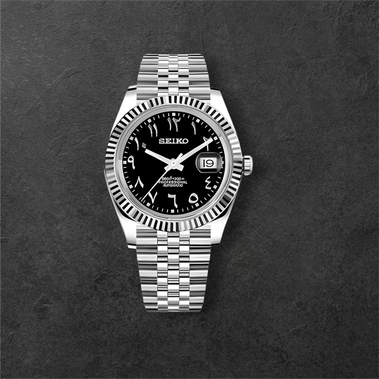S JUST SILVER & ARABIC BLACK