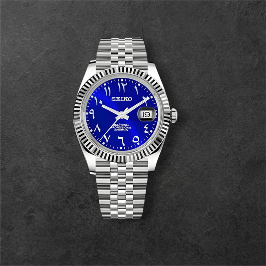 S JUST SILVER & ARABIC BLUE