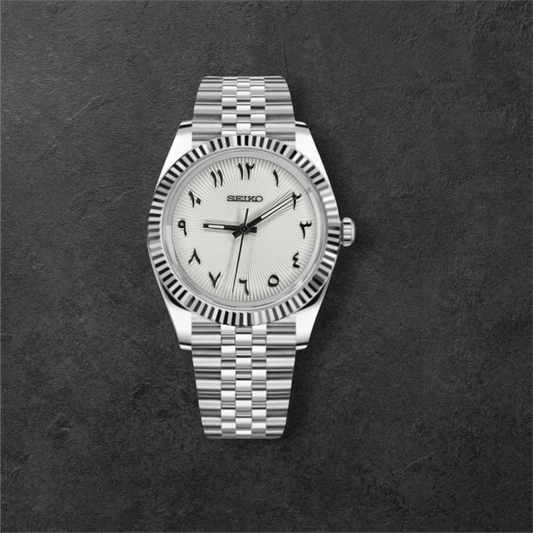 S JUST SILVER & ARABIC WHITE