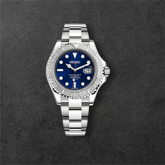 S YACTH MASTER SILVER & ROYAL BLUE
