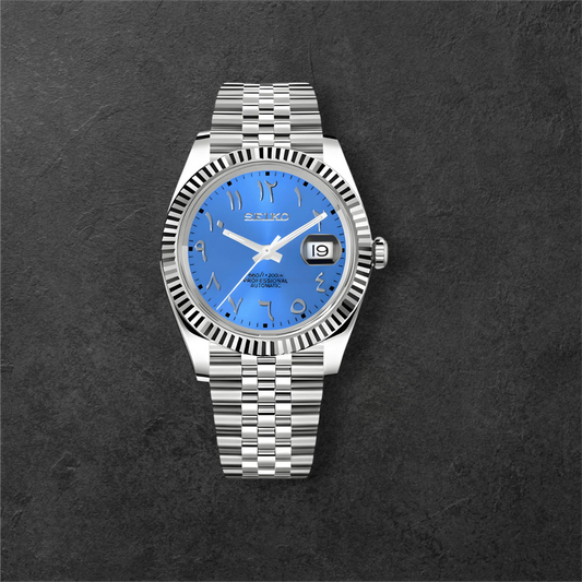 S JUST SILVER & ARABIC BLUE