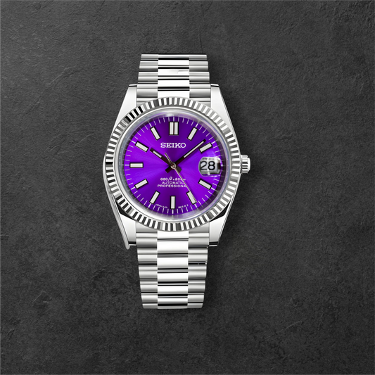 S JUST SILVER & PURPLE