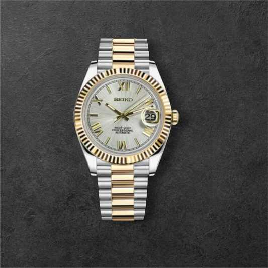 S JUST TWO TONE ROMAN WHITE