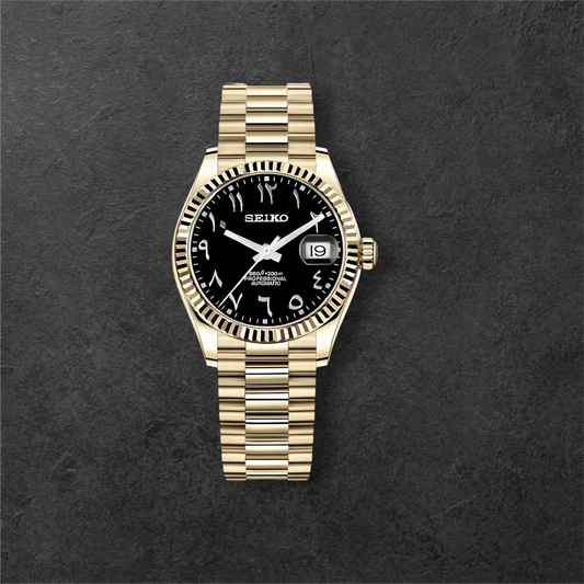 S JUST GOLD & ARABIC BLACK