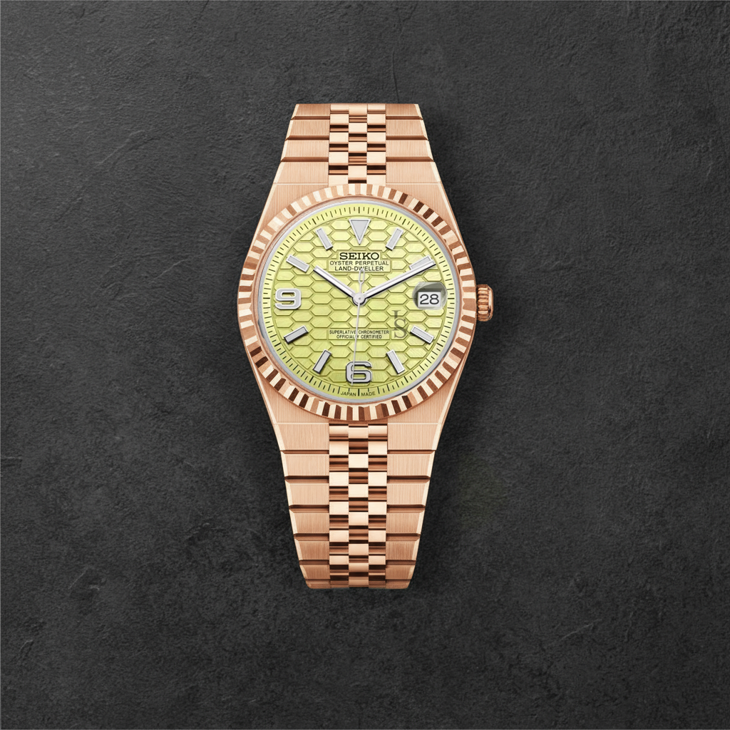 S LAND-DWELLER ROSE GOLD & YELLOW